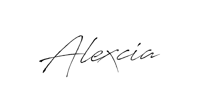 You should practise on your own different ways (Antro_Vectra) to write your name (Alexcia) in signature. don't let someone else do it for you. Alexcia signature style 6 images and pictures png