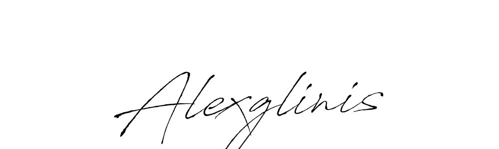 Use a signature maker to create a handwritten signature online. With this signature software, you can design (Antro_Vectra) your own signature for name Alexglinis. Alexglinis signature style 6 images and pictures png