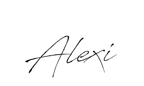 The best way (Antro_Vectra) to make a short signature is to pick only two or three words in your name. The name Alexi include a total of six letters. For converting this name. Alexi signature style 6 images and pictures png