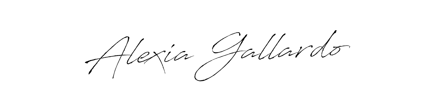 You should practise on your own different ways (Antro_Vectra) to write your name (Alexia Gallardo) in signature. don't let someone else do it for you. Alexia Gallardo signature style 6 images and pictures png