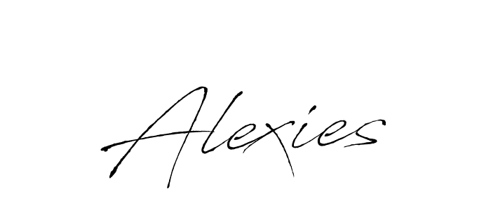 This is the best signature style for the Alexies name. Also you like these signature font (Antro_Vectra). Mix name signature. Alexies signature style 6 images and pictures png