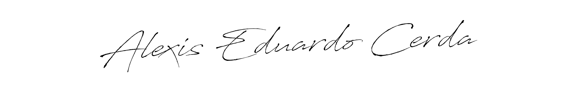 Also we have Alexis Eduardo Cerda name is the best signature style. Create professional handwritten signature collection using Antro_Vectra autograph style. Alexis Eduardo Cerda signature style 6 images and pictures png