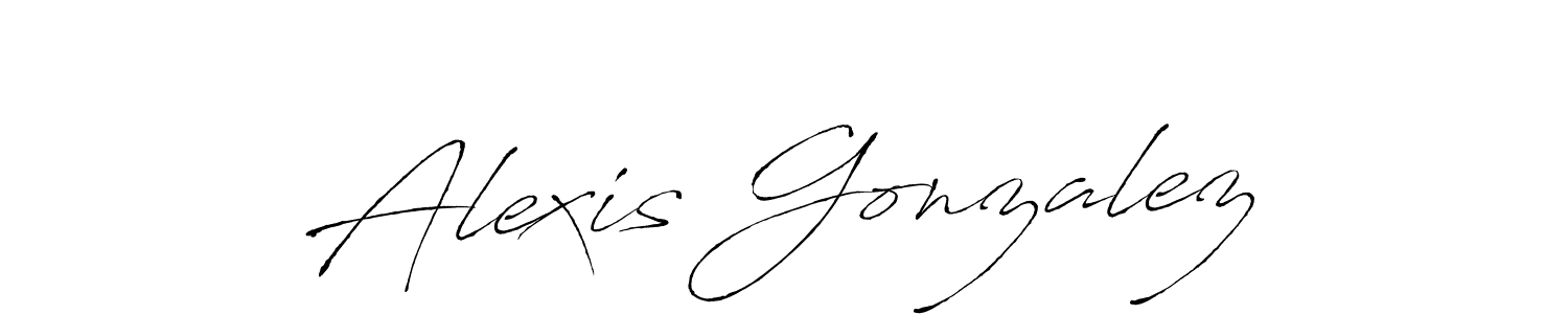 Also You can easily find your signature by using the search form. We will create Alexis Gonzalez name handwritten signature images for you free of cost using Antro_Vectra sign style. Alexis Gonzalez signature style 6 images and pictures png