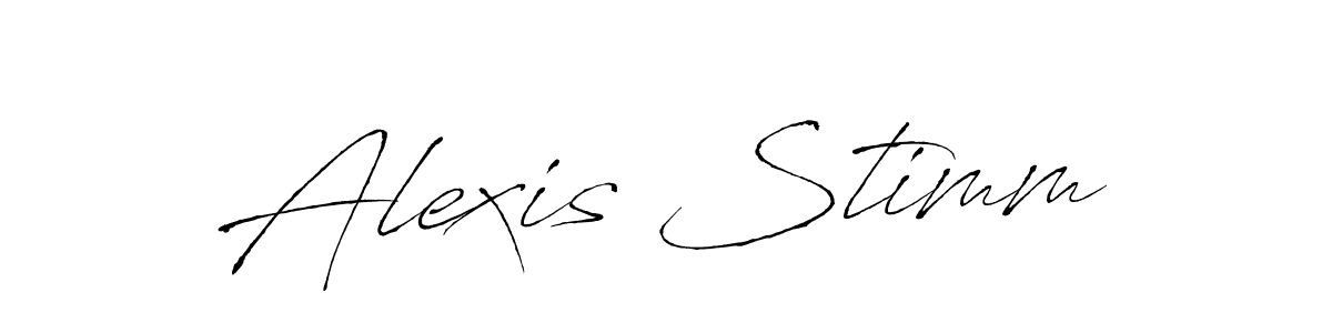 Similarly Antro_Vectra is the best handwritten signature design. Signature creator online .You can use it as an online autograph creator for name Alexis Stimm. Alexis Stimm signature style 6 images and pictures png