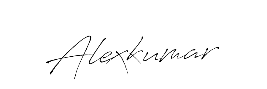 Antro_Vectra is a professional signature style that is perfect for those who want to add a touch of class to their signature. It is also a great choice for those who want to make their signature more unique. Get Alexkumar name to fancy signature for free. Alexkumar signature style 6 images and pictures png