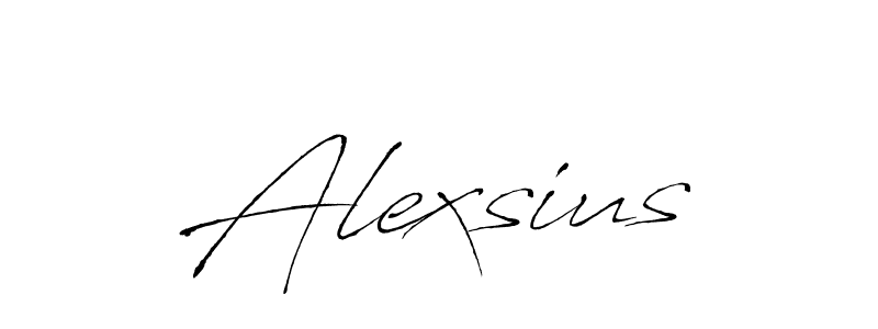 Alexsius stylish signature style. Best Handwritten Sign (Antro_Vectra) for my name. Handwritten Signature Collection Ideas for my name Alexsius. Alexsius signature style 6 images and pictures png