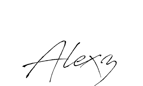It looks lik you need a new signature style for name Alexz. Design unique handwritten (Antro_Vectra) signature with our free signature maker in just a few clicks. Alexz signature style 6 images and pictures png