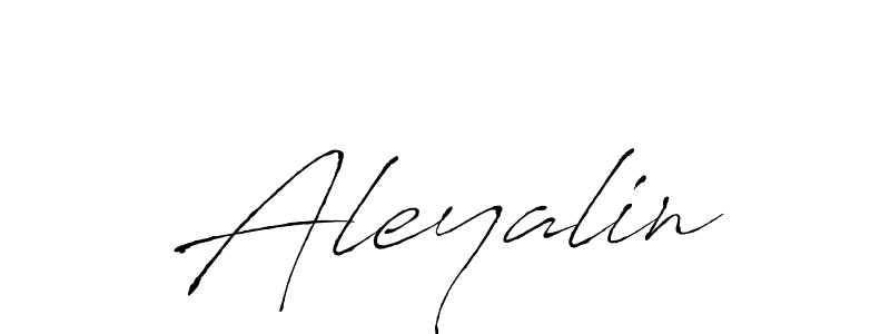 Use a signature maker to create a handwritten signature online. With this signature software, you can design (Antro_Vectra) your own signature for name Aleyalin. Aleyalin signature style 6 images and pictures png