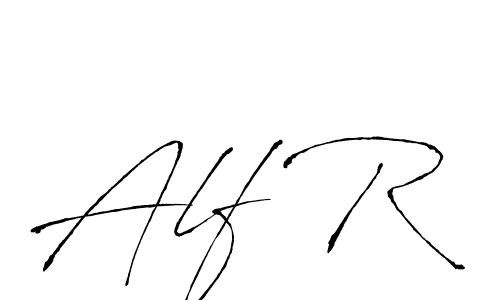 Use a signature maker to create a handwritten signature online. With this signature software, you can design (Antro_Vectra) your own signature for name Alf R. Alf R signature style 6 images and pictures png