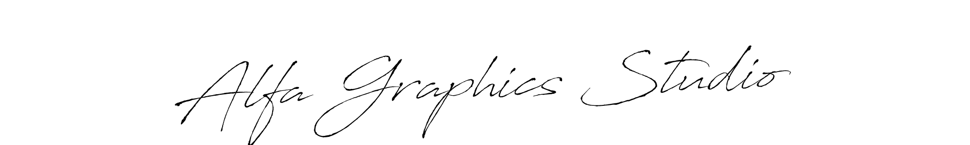 This is the best signature style for the Alfa Graphics Studio name. Also you like these signature font (Antro_Vectra). Mix name signature. Alfa Graphics Studio signature style 6 images and pictures png