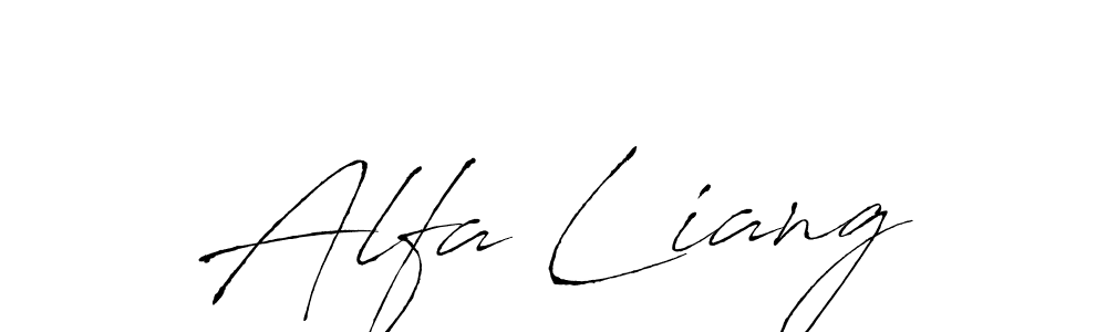 It looks lik you need a new signature style for name Alfa Liang. Design unique handwritten (Antro_Vectra) signature with our free signature maker in just a few clicks. Alfa Liang signature style 6 images and pictures png