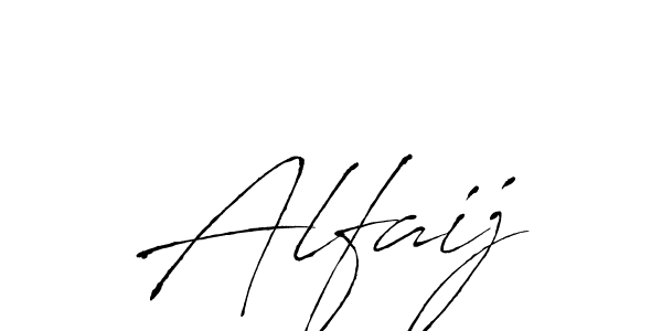 Also we have Alfaij name is the best signature style. Create professional handwritten signature collection using Antro_Vectra autograph style. Alfaij signature style 6 images and pictures png