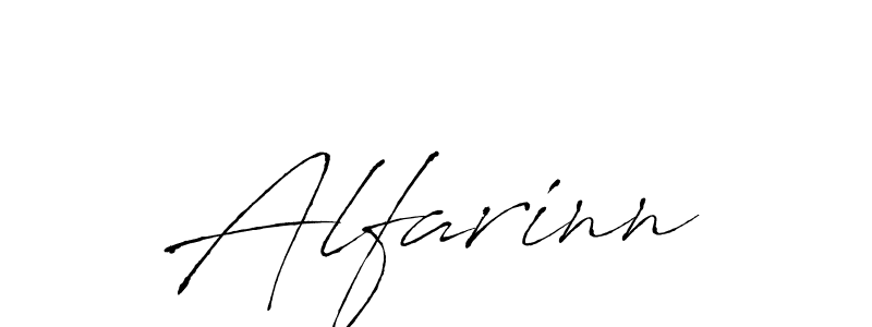 You should practise on your own different ways (Antro_Vectra) to write your name (Alfarinn) in signature. don't let someone else do it for you. Alfarinn signature style 6 images and pictures png