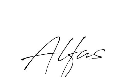 Alfas stylish signature style. Best Handwritten Sign (Antro_Vectra) for my name. Handwritten Signature Collection Ideas for my name Alfas. Alfas signature style 6 images and pictures png