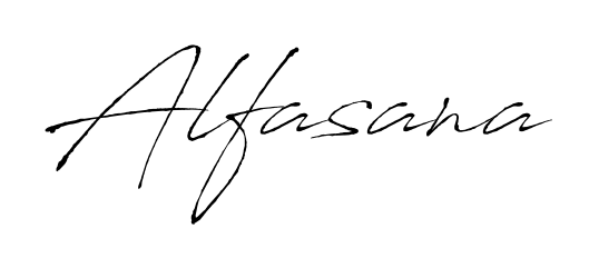 Master the art of signing with Alfasana written in fluent Antro_Vectra script. A great template to practice and refine your handwriting. Alfasana signature style 6 images and pictures png