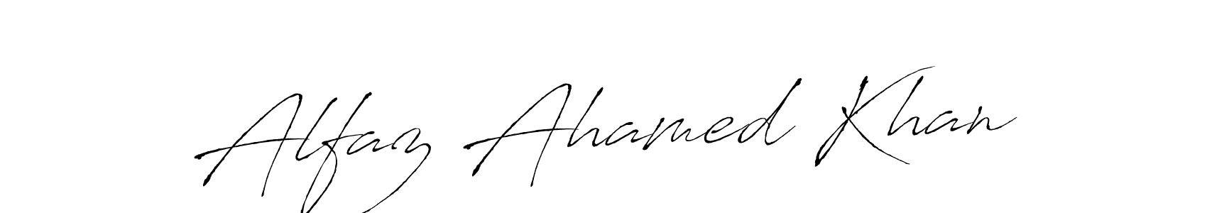 Make a short Alfaz Ahamed Khan signature style. Manage your documents anywhere anytime using Antro_Vectra. Create and add eSignatures, submit forms, share and send files easily. Alfaz Ahamed Khan signature style 6 images and pictures png