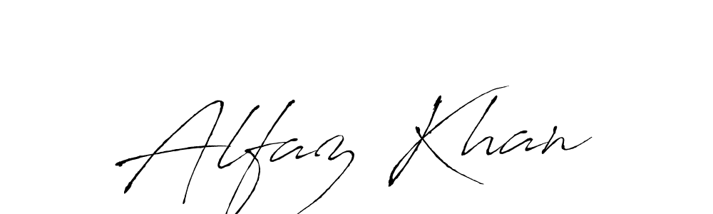 The best way (Antro_Vectra) to make a short signature is to pick only two or three words in your name. The name Alfaz Khan include a total of six letters. For converting this name. Alfaz Khan signature style 6 images and pictures png