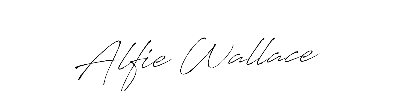 Once you've used our free online signature maker to create your best signature Antro_Vectra style, it's time to enjoy all of the benefits that Alfie Wallace name signing documents. Alfie Wallace signature style 6 images and pictures png