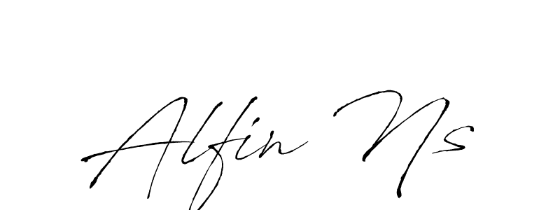 Similarly Antro_Vectra is the best handwritten signature design. Signature creator online .You can use it as an online autograph creator for name Alfin Ns. Alfin Ns signature style 6 images and pictures png