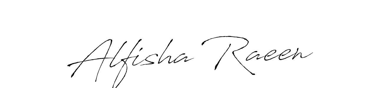 Create a beautiful signature design for name Alfisha Raeen. With this signature (Antro_Vectra) fonts, you can make a handwritten signature for free. Alfisha Raeen signature style 6 images and pictures png