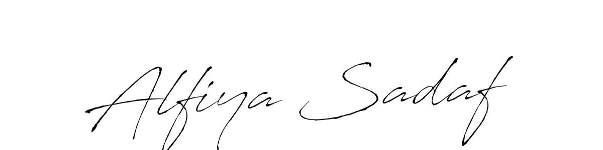 Also we have Alfiya Sadaf name is the best signature style. Create professional handwritten signature collection using Antro_Vectra autograph style. Alfiya Sadaf signature style 6 images and pictures png