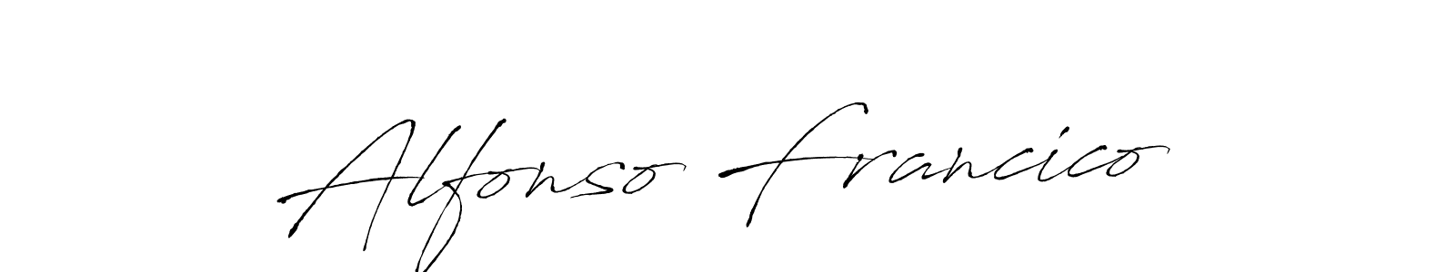 Also we have Alfonso Francico name is the best signature style. Create professional handwritten signature collection using Antro_Vectra autograph style. Alfonso Francico signature style 6 images and pictures png