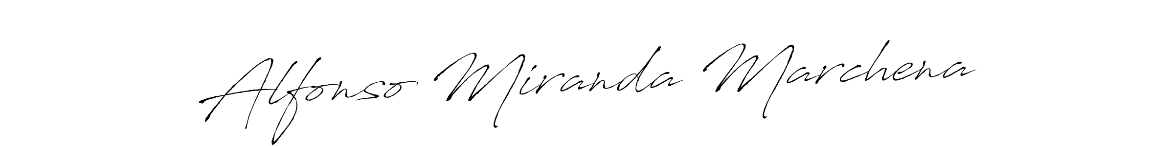 Also we have Alfonso Miranda Marchena name is the best signature style. Create professional handwritten signature collection using Antro_Vectra autograph style. Alfonso Miranda Marchena signature style 6 images and pictures png