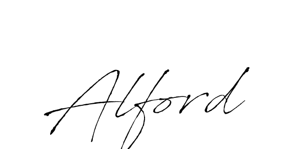 Design your own signature with our free online signature maker. With this signature software, you can create a handwritten (Antro_Vectra) signature for name Alford. Alford signature style 6 images and pictures png