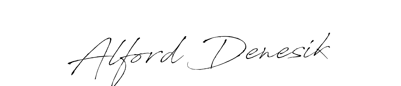 Use a signature maker to create a handwritten signature online. With this signature software, you can design (Antro_Vectra) your own signature for name Alford Denesik. Alford Denesik signature style 6 images and pictures png
