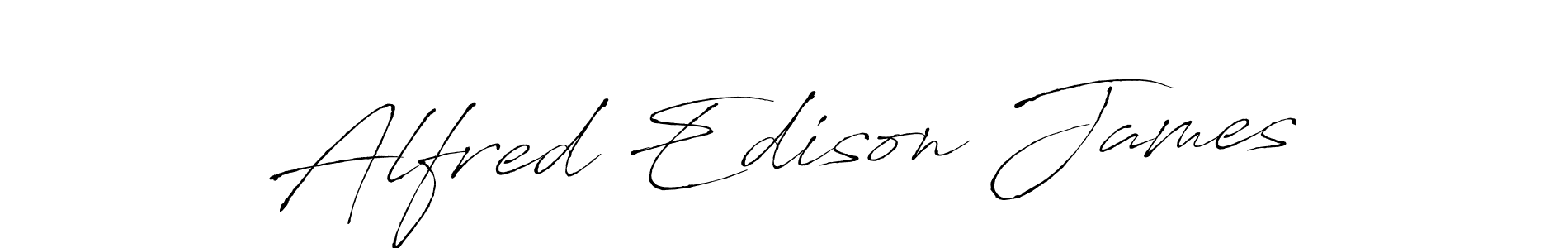 See photos of Alfred Edison James official signature by Spectra . Check more albums & portfolios. Read reviews & check more about Antro_Vectra font. Alfred Edison James signature style 6 images and pictures png