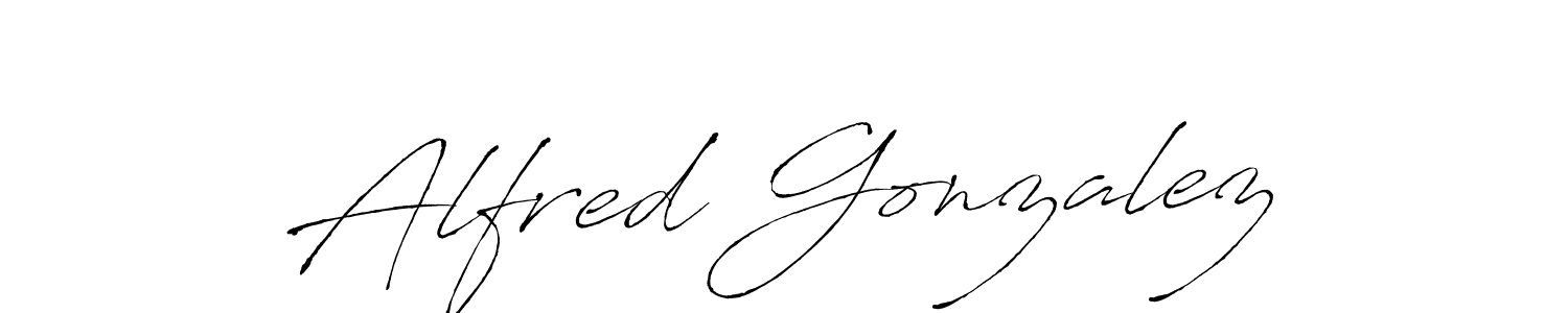 Similarly Antro_Vectra is the best handwritten signature design. Signature creator online .You can use it as an online autograph creator for name Alfred Gonzalez. Alfred Gonzalez signature style 6 images and pictures png