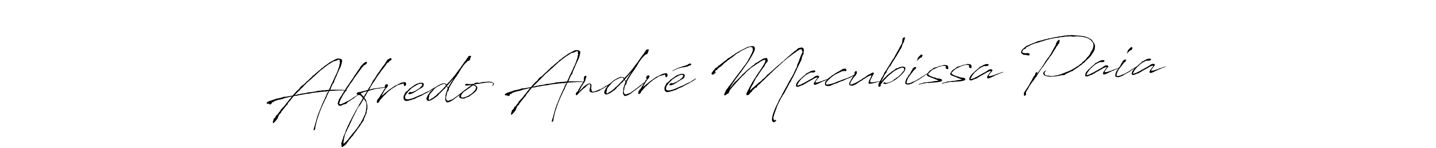 Also You can easily find your signature by using the search form. We will create Alfredo André Macubissa Paia name handwritten signature images for you free of cost using Antro_Vectra sign style. Alfredo André Macubissa Paia signature style 6 images and pictures png