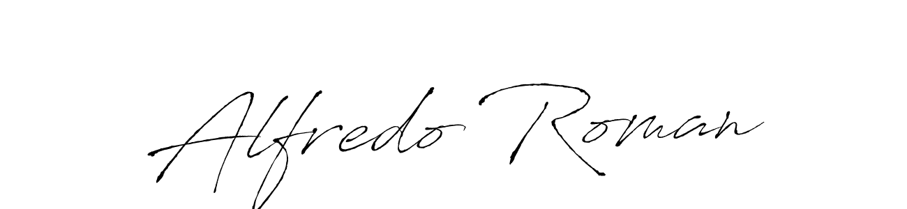 Use a signature maker to create a handwritten signature online. With this signature software, you can design (Antro_Vectra) your own signature for name Alfredo Roman. Alfredo Roman signature style 6 images and pictures png