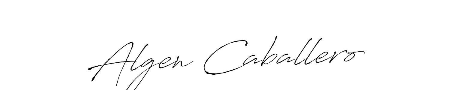 The best way (Antro_Vectra) to make a short signature is to pick only two or three words in your name. The name Algen Caballero include a total of six letters. For converting this name. Algen Caballero signature style 6 images and pictures png