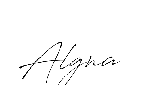 Also we have Algna name is the best signature style. Create professional handwritten signature collection using Antro_Vectra autograph style. Algna signature style 6 images and pictures png