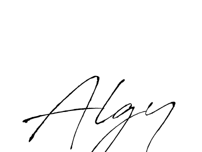 The best way (Antro_Vectra) to make a short signature is to pick only two or three words in your name. The name Algy include a total of six letters. For converting this name. Algy signature style 6 images and pictures png