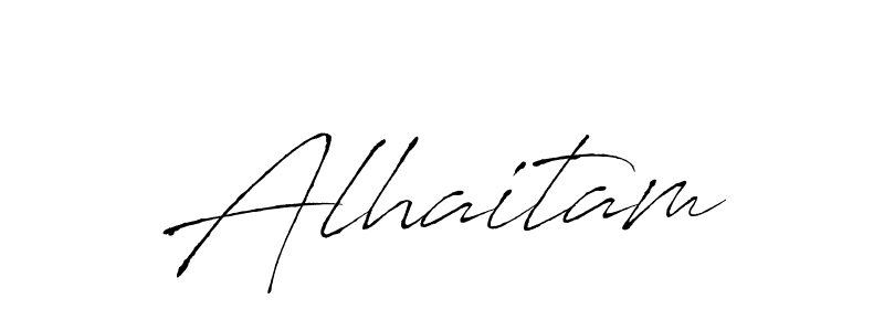 Also we have Alhaitam name is the best signature style. Create professional handwritten signature collection using Antro_Vectra autograph style. Alhaitam signature style 6 images and pictures png