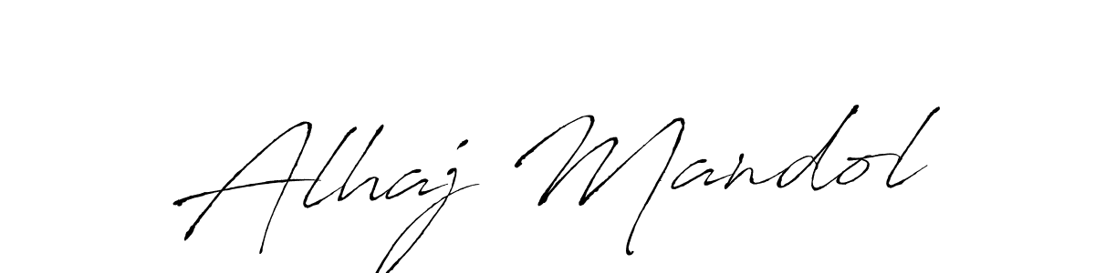 Once you've used our free online signature maker to create your best signature Antro_Vectra style, it's time to enjoy all of the benefits that Alhaj Mandol name signing documents. Alhaj Mandol signature style 6 images and pictures png