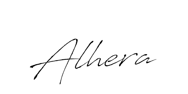 Make a beautiful signature design for name Alhera. Use this online signature maker to create a handwritten signature for free. Alhera signature style 6 images and pictures png