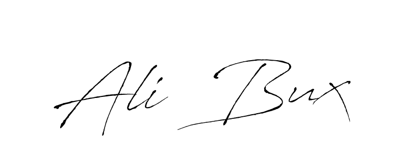 Use a signature maker to create a handwritten signature online. With this signature software, you can design (Antro_Vectra) your own signature for name Ali  Bux. Ali  Bux signature style 6 images and pictures png