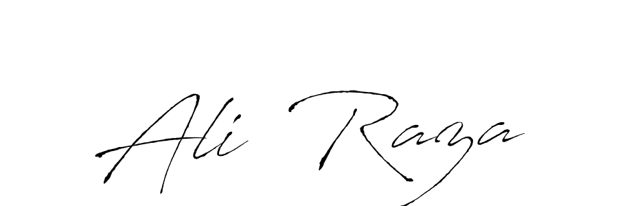 Design your own signature with our free online signature maker. With this signature software, you can create a handwritten (Antro_Vectra) signature for name Ali  Raza. Ali  Raza signature style 6 images and pictures png