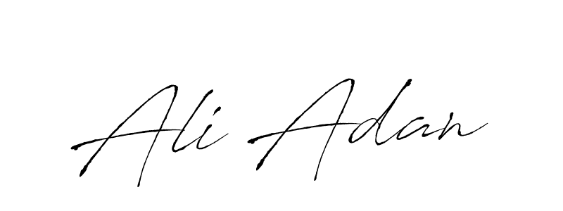 Create a beautiful signature design for name Ali Adan. With this signature (Antro_Vectra) fonts, you can make a handwritten signature for free. Ali Adan signature style 6 images and pictures png