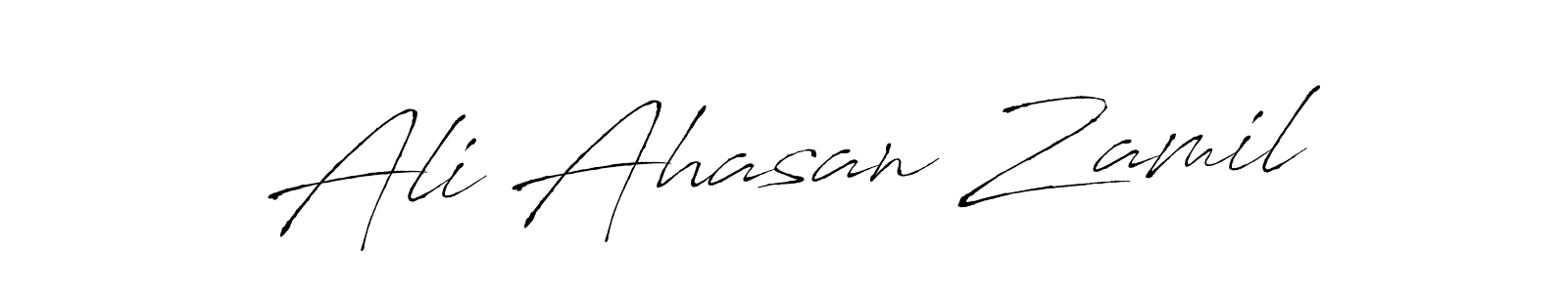if you are searching for the best signature style for your name Ali Ahasan Zamil. so please give up your signature search. here we have designed multiple signature styles  using Antro_Vectra. Ali Ahasan Zamil signature style 6 images and pictures png