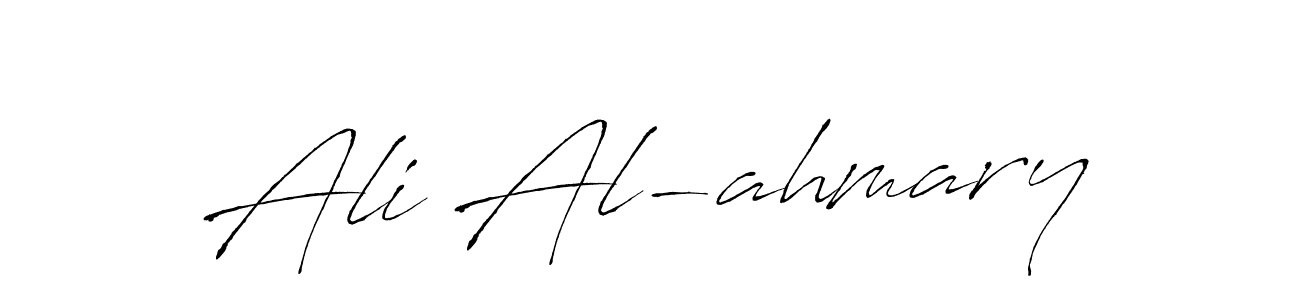 Use a signature maker to create a handwritten signature online. With this signature software, you can design (Antro_Vectra) your own signature for name Ali Al-ahmary. Ali Al-ahmary signature style 6 images and pictures png