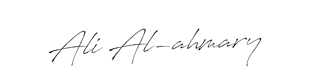 It looks lik you need a new signature style for name Ali Al-ahmary. Design unique handwritten (Antro_Vectra) signature with our free signature maker in just a few clicks. Ali Al-ahmary signature style 6 images and pictures png