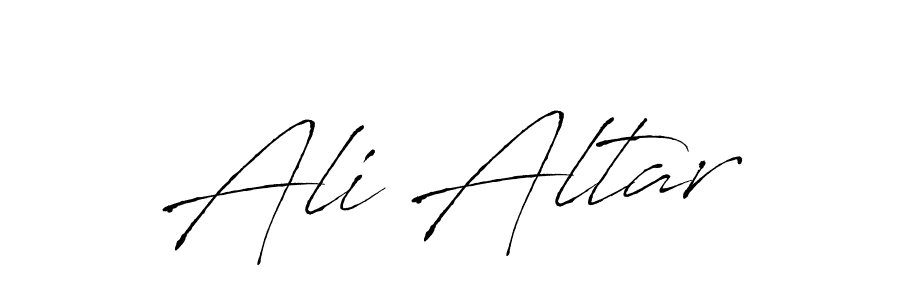 Ali Altar stylish signature style. Best Handwritten Sign (Antro_Vectra) for my name. Handwritten Signature Collection Ideas for my name Ali Altar. Ali Altar signature style 6 images and pictures png