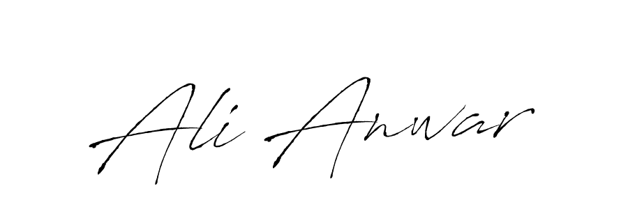 Also we have Ali Anwar name is the best signature style. Create professional handwritten signature collection using Antro_Vectra autograph style. Ali Anwar signature style 6 images and pictures png