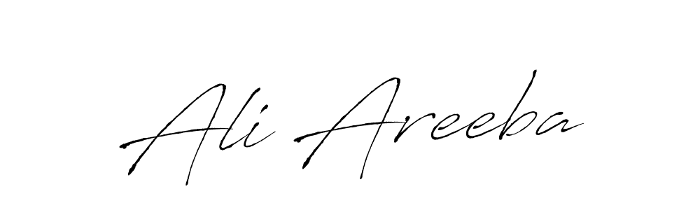 Use a signature maker to create a handwritten signature online. With this signature software, you can design (Antro_Vectra) your own signature for name Ali Areeba. Ali Areeba signature style 6 images and pictures png