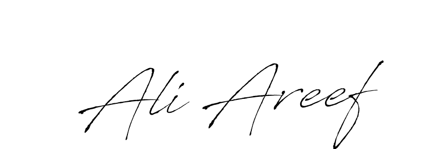 Make a beautiful signature design for name Ali Areef. With this signature (Antro_Vectra) style, you can create a handwritten signature for free. Ali Areef signature style 6 images and pictures png