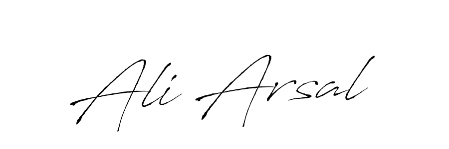 How to make Ali Arsal signature? Antro_Vectra is a professional autograph style. Create handwritten signature for Ali Arsal name. Ali Arsal signature style 6 images and pictures png